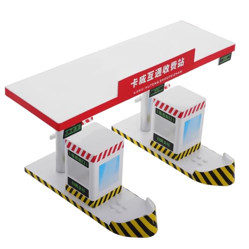 Supvox Spielzeug-verkehrsabenteuer Für Kleinkinder Lehrreiches Spielset Mit Autobahn-mautstation-Modell Aus Plastik Für Bildung Und Erkundung Von Kindern Supvox Spielzeug-verkehrsabenteuer Für Kleinkinder Lehrreiches Spielset Mit Autobahn-mautstation-Modell Aus Plastik Für Bildung Und Erkundung Von Kindern von Supvox