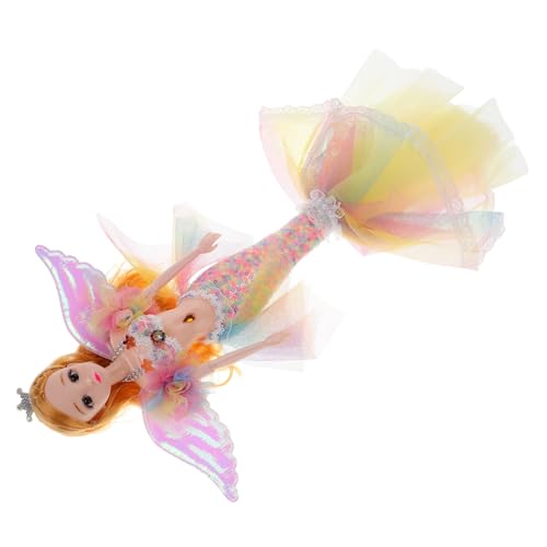 Supvox Meerjungfrau Puppe Süßes Kleid Kleinkind Wunsch Mädchen Puppe Kleine Figur Weiches Meerjungfrau Für Mädchen Puppenspielzeug Aus Kunststoff Supvox Meerjungfrau Puppe Süßes Kleid Kleinkind Wunsch Mädchen Puppe Kleine Figur Weiches Meerjungfrau Für Mädchen Puppenspielzeug Aus Kunststoff von Supvox