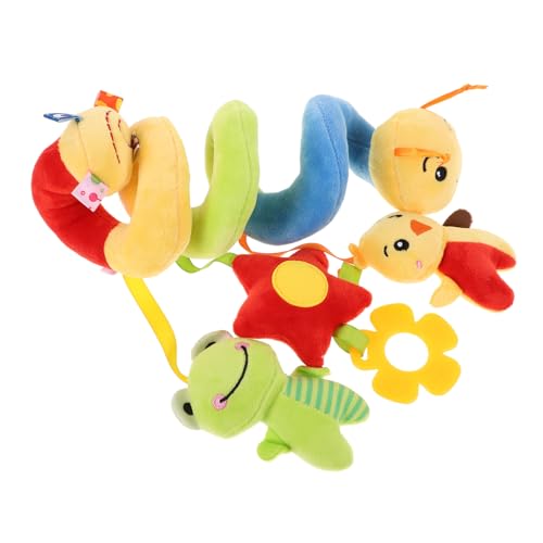 Supvox Mehrfunktionale Activity Spirale mit Rassel Sanft und Einfach zu Befestigen Sensorisches Stroller für Neugeborene Monate Geeignet für Kinderwagen Babyschale und Babybett Supvox Mehrfunktionale Activity Spirale mit Rassel Sanft und Einfach zu Befestigen Sensorisches Stroller für Neugeborene Monate Geeignet für Kinderwagen Babyschale und Babybett von Supvox