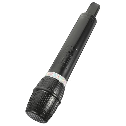 Supvox Mikrofon Simulation Robustes Fake Mikrofon Modell für Rollenspiele Party Favor für Langlebiges Hautfreundliches Design Geeignet für Kostümspiele und Karaoke Spaß von Supvox