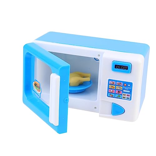 Supvox Mikrowelle für Lehrreiches Rollenspielzeug für Jungen und Simulierte Haushaltsgeräte Blaue Mikrowelle ohne Batterie Supvox Mikrowelle für Lehrreiches Rollenspielzeug für Jungen und Simulierte Haushaltsgeräte Blaue Mikrowelle ohne Batterie von Supvox