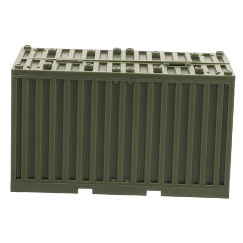 Supvox Militärische Bausteine Zubehör Kunststoff Miniaturen für DIY Militärszenen Baukasten Pädagogisches zur Kreativitätsförderung und Patriotischer Erziehung Vielseitige Formen von Supvox