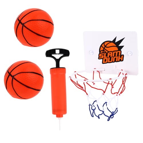 Supvox Mini Basketballkorb Set mit Saugnapf Teiliges Indoor Basketballspielzeug für Luftpumpe und Bällen Einfache Montage Fördert Hand Auge Koordination und Fitness Supvox Mini Basketballkorb Set mit Saugnapf Teiliges Indoor Basketballspielzeug für Luftpumpe und Bällen Einfache Montage Fördert Hand Auge Koordination und Fitness von Supvox