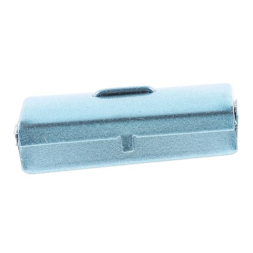 Supvox Mini-Blechdose Kleinkindspielzeug Miniatur für kinderspielzeug Toys for Modellbau Zubehör Kid Toys Toys Puppen-Werkzeugkasten Werkzeugkoffer Eisen Blue Supvox Mini-Blechdose Kleinkindspielzeug Miniatur für kinderspielzeug Toys for Modellbau Zubehör Kid Toys Toys Puppen-Werkzeugkasten Werkzeugkoffer Eisen Blue von Supvox