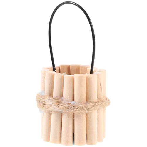 Supvox Mini-Eimer-Modell lagercontainer vorratsbehälter weihnchtsdeko aufbewahrungsbehälter Toy Zubehör für Puppe Möbel Miniatur-Eimer-Ornament Mini-Holzeimer Eisen von Supvox