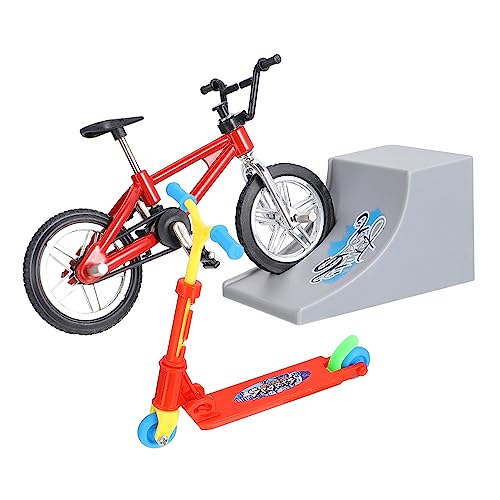 Supvox Mini Finger Bike Set Finger Scooter für Freizeit und Desk Games Leicht und Tragbar für Erwachsene aus Hochwertigem und Gefertigt Supvox Mini Finger Bike Set Finger Scooter für Freizeit und Desk Games Leicht und Tragbar für Erwachsene aus Hochwertigem und Gefertigt von Supvox