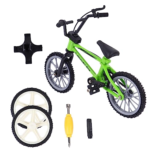 Supvox Mini Finger Bike aus Simulation Fahrrad für Schreibtisch für Sammlerstück und Dekoratives Element Grün Supvox Mini Finger Bike aus Simulation Fahrrad für Schreibtisch für Sammlerstück und Dekoratives Element Grün von Supvox