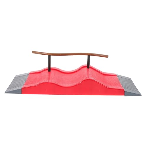 Supvox Mini Finger Skateboard Rampe Tragbares Skateboard für Finger für Kreative Skateparks Sicheres Design für für Partys von Supvox