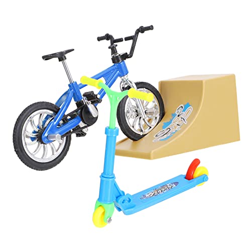 Supvox Mini Finger Toys Set Finger Bike mit Rampe Pädagogisches Freizeit und Geschicklichkeitsspiel für Erwachsene und Verbessert die Eltern Beziehung Supvox Mini Finger Toys Set Finger Bike mit Rampe Pädagogisches Freizeit und Geschicklichkeitsspiel für Erwachsene und Verbessert die Eltern Beziehung von Supvox