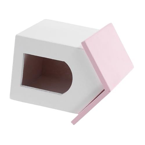 Supvox Mini-Hausmodell holzspielzeug spielzeughaus Weißes Wandhaus Puppenhaus Zubehör Realistische Miniaturen rosa Puppenhaus -Kit Mini-Puppenhaus-Bausatz kleine Holzhäuser hölzern Supvox Mini-Hausmodell holzspielzeug spielzeughaus Weißes Wandhaus Puppenhaus Zubehör Realistische Miniaturen rosa Puppenhaus -Kit Mini-Puppenhaus-Bausatz kleine Holzhäuser hölzern von Supvox