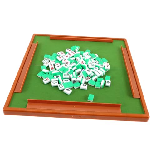 Supvox Mini Mahjong Set mit Gravierten Spielsteinen Tragbares Leichtes Mahjong mit Aufbewahrungsbox Feine Verarbeitung Glatte Oberfläche Geeignet für Zuhause und Reisen Zufällige Farbe Supvox Mini Mahjong Set mit Gravierten Spielsteinen Tragbares Leichtes Mahjong mit Aufbewahrungsbox Feine Verarbeitung Glatte Oberfläche Geeignet für Zuhause und Reisen Zufällige Farbe von Supvox