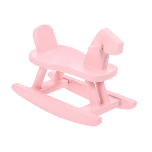 Supvox Mini Pferdeornamente Aus Holz Mini Requisite Puppenschaukelpferd Miniaturmöbel Mini Schaukelpferd Mini Schaukelpferd Miniatur Schaukelpferd Miniaturen Birkenrosa von Supvox