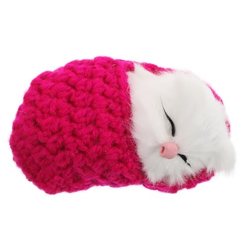 Supvox Mini Plüsch Katzen Realistische Schlafende Katze im Hausschuh mit Geräuschen Kinderspielzeug für Interaktive Spiele Kuscheltier für Kinderzimmer und Dekoration Supvox Mini Plüsch Katzen Realistische Schlafende Katze im Hausschuh mit Geräuschen Kinderspielzeug für Interaktive Spiele Kuscheltier für Kinderzimmer und Dekoration von Supvox
