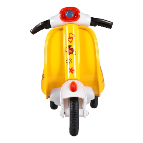 Supvox Mini Pull Back Motorrad aus Langlebiger Legierung Leichtes Tragbares Modellauto für Kleinkinder Einfach zu Bedienen Kindergeschenk für Interaktives Spiel von Supvox