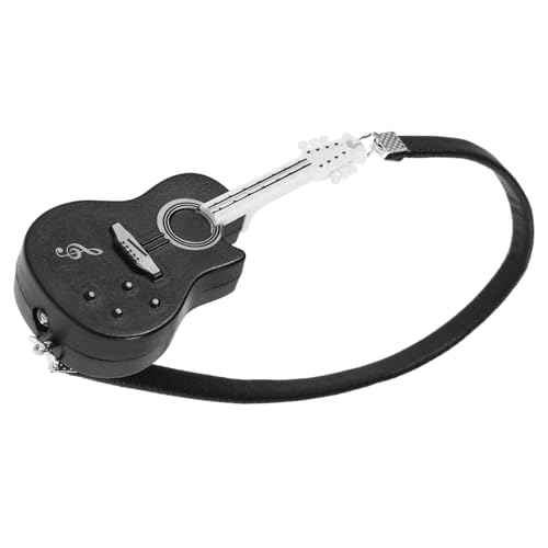 Supvox Mini-Puppen-Gitarrendekorationen Miniatur Puppenzubehör Simulation Musikinstrument Mini-Gitarrenspielzeug Zubehör für Puppenhäuser Gitarrenmodell Plastik Black Supvox Mini-Puppen-Gitarrendekorationen Miniatur Puppenzubehör Simulation Musikinstrument Mini-Gitarrenspielzeug Zubehör für Puppenhäuser Gitarrenmodell Plastik Black von Supvox