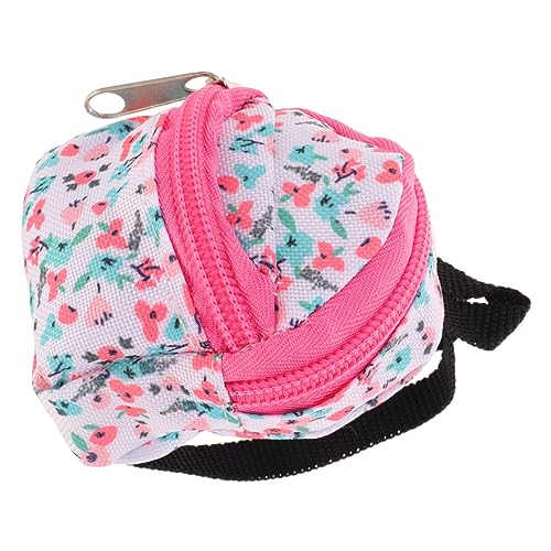 Supvox Mini Puppenrucksack Dekorativ Klein Handlich für Bjd Puppen mit Detaillierter Verarbeitung als Puppenzubehör und für Sammler von Supvox