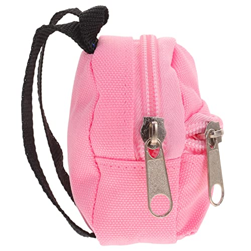 Supvox Mini Puppenrucksack aus Polyester Kleiner Schulranzen mit Reißverschluss Langlebig und Modisch Geeignet als Dekorative Mini Stofftasche für Puppenzubehör und Puppenhaus Supvox Mini Puppenrucksack aus Polyester Kleiner Schulranzen mit Reißverschluss Langlebig und Modisch Geeignet als Dekorative Mini Stofftasche für Puppenzubehör und Puppenhaus von Supvox