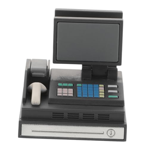 Supvox Mini Registrierkasse Miniatur Sachen Registrierkasse Mini Sachen Registrierkasse Mini Artikel Puppenhaus Miniaturen Miniatur Dinge Puppenhaus Zubehör Mini Kunststoff von Supvox