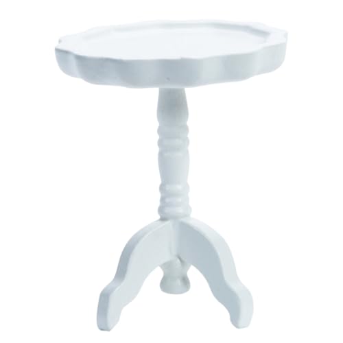 Supvox Mini -Rundtischmodell Mini Möbel Puppenhausdekor Miniaturdekor Miniaturverzierung Kleiner runder Tisch Miniatur-Landschaftsmöbel Puppenstubentisch Hausschmuck Holz Weiß Supvox Mini -Rundtischmodell Mini Möbel Puppenhausdekor Miniaturdekor Miniaturverzierung Kleiner runder Tisch Miniatur-Landschaftsmöbel Puppenstubentisch Hausschmuck Holz Weiß von Supvox