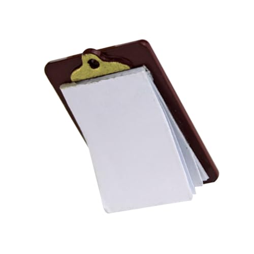 Supvox Mini Schreibtafel Modell für Puppenhaus DIY Zubehör Kreatives Dekorationswerkzeug zur Verschönerung von Miniaturlandschaften für Freunde die Minihäuser Gestalten Möchten von Supvox