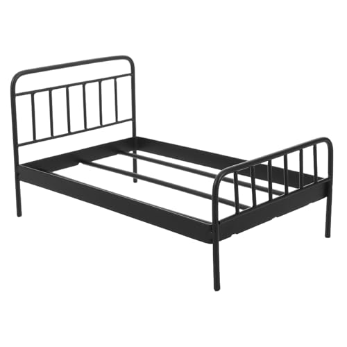 Supvox Miniatur-Etagenbett für Puppenhaus – kleines Metallbett für Puppen, Kinderbett zum Rollenspiel, Puppenhausdekoration und Schlafzimmermöbelzubehör Supvox Miniatur-Etagenbett für Puppenhaus – kleines Metallbett für Puppen, Kinderbett zum Rollenspiel, Puppenhausdekoration und Schlafzimmermöbelzubehör von Supvox