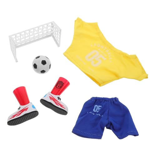 Supvox Miniatur Fingerfußball Spielset Interaktives Tischfußballspiel für Tragbares Partyspiel mit Realistischen Fördert Teamwork und Strategisches Sportspielzeug von Supvox
