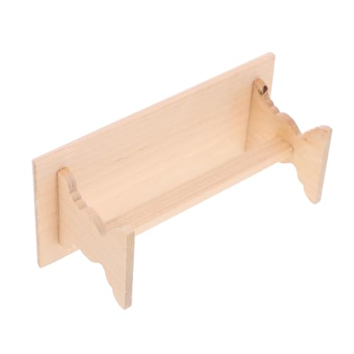 Supvox Miniatur Holzbank für Puppenhaus Hochwertige Mini Möbel für Kinderzimmer und Essbereich Inspirierend für Kreativität und Fantasie für Kleine Räume Supvox Miniatur Holzbank für Puppenhaus Hochwertige Mini Möbel für Kinderzimmer und Essbereich Inspirierend für Kreativität und Fantasie für Kleine Räume von Supvox