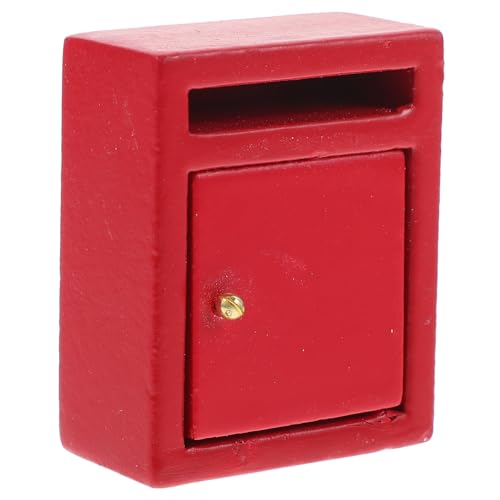 Supvox Miniatur Holzbriefkasten Figurine Realistisches Modell für Puppenhäuser Charmante Mini Mailbox Dekoration für Holzspielzeug mit Feiner Verarbeitung Supvox Miniatur Holzbriefkasten Figurine Realistisches Modell für Puppenhäuser Charmante Mini Mailbox Dekoration für Holzspielzeug mit Feiner Verarbeitung von Supvox