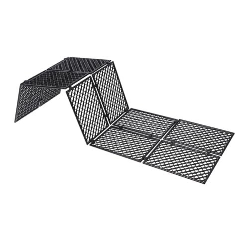 Supvox Miniatur Kunststoff Zaun Stabiles DIY Sicherheitszaun Zubehör für Bauprojekte Kreatives Trainingshindernis für Pädagogisches Farm Diorama Zubehör von Supvox