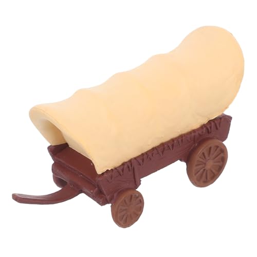 Supvox Miniatur Kutsche Modell Puppenhaus Zubehör Vintage Wagen Dekoration für Mini Garten Schreibtisch Landschaft Sammelobjekt mit Detailgetreuer Verarbeitung von Supvox