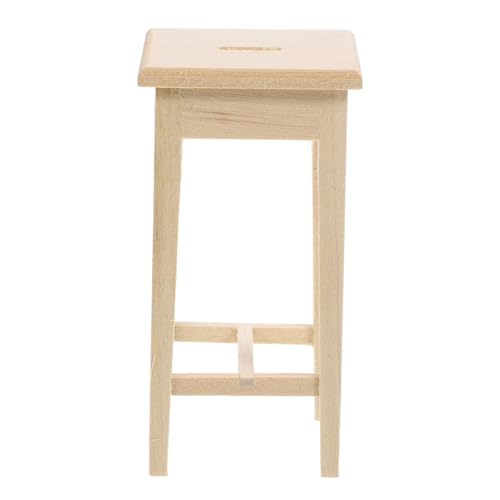Supvox Miniatur Möbelstuhl für Puppenhaus Mini Hochstuhl für Kreative Spielsz Szenen Puppenhaus Zubehör für Fördert Fantasie und Geschicklichkeit Supvox Miniatur Möbelstuhl für Puppenhaus Mini Hochstuhl für Kreative Spielsz Szenen Puppenhaus Zubehör für Fördert Fantasie und Geschicklichkeit von Supvox