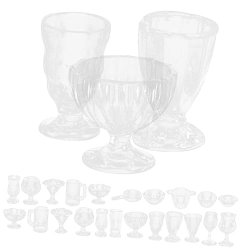 Supvox Miniatur Puppenhaus Geschirr Set aus Kunststoff Miniatur Eisbecher und Dessertschalen Detailreiche Mini Küchen Accessoires für Puppenhaus Dekoration und DIY Wiederverwendbar Supvox Miniatur Puppenhaus Geschirr Set aus Kunststoff Miniatur Eisbecher und Dessertschalen Detailreiche Mini Küchen Accessoires für Puppenhaus Dekoration und DIY Wiederverwendbar von Supvox