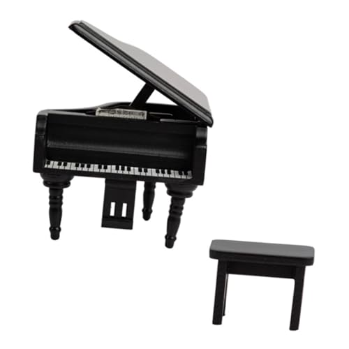Supvox Miniatur Puppenhaus Klavier aus Holz Realistisches Mini Piano Modell mit Feinen Details Langlebige Miniatur Möbel Dekoration für DIY Puppenhaus und Fotos Kreatives Supvox Miniatur Puppenhaus Klavier aus Holz Realistisches Mini Piano Modell mit Feinen Details Langlebige Miniatur Möbel Dekoration für DIY Puppenhaus und Fotos Kreatives von Supvox