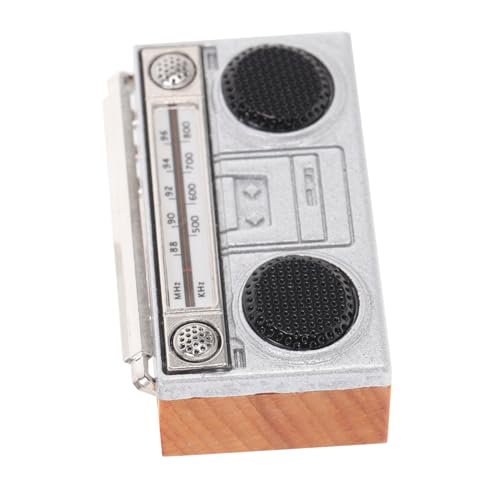 Supvox Miniatur Retro Radio Vintage Wohndekor Vintage Ornamente Retro Kleines Radio Mini Bastelarbeiten Mini Radio Modelle Mini Desktop Modell Supvox Miniatur Retro Radio Vintage Wohndekor Vintage Ornamente Retro Kleines Radio Mini Bastelarbeiten Mini Radio Modelle Mini Desktop Modell von Supvox