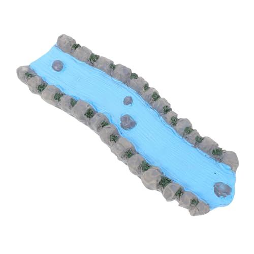 Supvox Miniatur Wasserlauf Sandtisch Dekoration Resistente Harz Wasserbach Miniatur Landschaft für Puppenhaus Entspannung Büro und Heimdeko Therapeutisches Sandspiel Zubehör Supvox Miniatur Wasserlauf Sandtisch Dekoration Resistente Harz Wasserbach Miniatur Landschaft für Puppenhaus Entspannung Büro und Heimdeko Therapeutisches Sandspiel Zubehör von Supvox