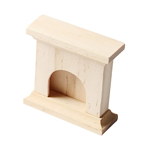 Supvox Miniaturmodell Holz Kamin für Puppenhaus Attraktives Spielzeughaus Zubehör im Natürlichen Design für Kreative Miniaturwelten und DIY Projekte Supvox Miniaturmodell Holz Kamin für Puppenhaus Attraktives Spielzeughaus Zubehör im Natürlichen Design für Kreative Miniaturwelten und DIY Projekte von Supvox