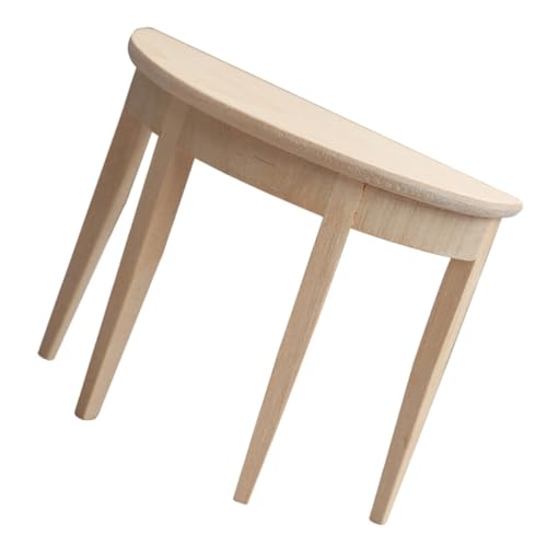 Supvox Miniaturmöbel Mini Beistelltisch Rund für Puppenhaus Schlafzimmer und Wohnzimmer Langlebig und Sicher Perfektes für Kreative Supvox Miniaturmöbel Mini Beistelltisch Rund für Puppenhaus Schlafzimmer und Wohnzimmer Langlebig und Sicher Perfektes für Kreative von Supvox