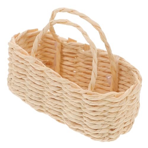 Supvox Miniaturoberkorb aus Geflochtenem Rattan Dekoratives für Puppenhäuser Aufbewahrung Kleiner Gegenstände und Stilvolle Deko für Zuhause Supvox Miniaturoberkorb aus Geflochtenem Rattan Dekoratives für Puppenhäuser Aufbewahrung Kleiner Gegenstände und Stilvolle Deko für Zuhause von Supvox
