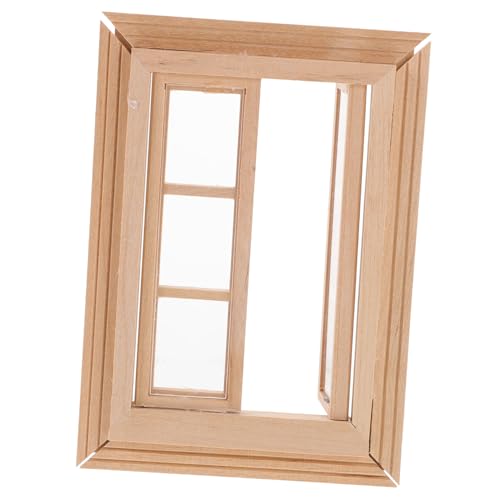 Supvox Minifenster Puppe Miniatur Steht Zubehör für kinderspielzeug spielzeuge Dekoration winzige Fensterdekoration kleine Hausdekoration hölzern Supvox Minifenster Puppe Miniatur Steht Zubehör für kinderspielzeug spielzeuge Dekoration winzige Fensterdekoration kleine Hausdekoration hölzern von Supvox