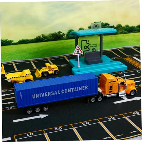 Supvox Modell LKW aus Legiertem Realistisches US Transportfahrzeug Robustes Sammlerauto mit Einfacher Form Leichtes für Jungen Dekoratives Ab Jahren Supvox Modell LKW aus Legiertem Realistisches US Transportfahrzeug Robustes Sammlerauto mit Einfacher Form Leichtes für Jungen Dekoratives Ab Jahren von Supvox