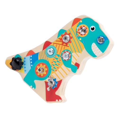 Supvox Montessori Holz Busy Board Dinosaurier Schraubspielzeug Sensorisches Aktivitätsspielzeug Feinmotorik Logischem Denken und Hand Auge Koordination Supvox Montessori Holz Busy Board Dinosaurier Schraubspielzeug Sensorisches Aktivitätsspielzeug Feinmotorik Logischem Denken und Hand Auge Koordination von Supvox