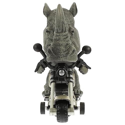 Supvox Motorbike Modellspielzeug aus Hochwertigem Kunststoff Reibungsbetriebenes Kinderfahrzeug Kreatives Inertie Motorradspielzeug für Kleinkinder Fördert Kognitive Fähigkeiten und von Supvox