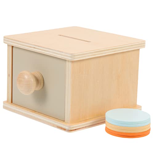 Supvox Münzbox -Lehrwerkzeug mit Münzschlitz lehrreich Form Kinderspielzeug Objekt Lernspielzeug Feinmotorik- für Montessori- für die frühe Bildung Holz Supvox Münzbox -Lehrwerkzeug mit Münzschlitz lehrreich Form Kinderspielzeug Objekt Lernspielzeug Feinmotorik- für Montessori- für die frühe Bildung Holz von Supvox