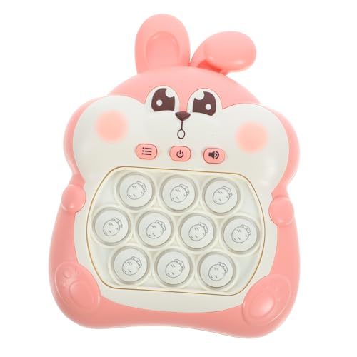 Supvox Multifunktionale Push Light Up Spielkonsole Pädagogisches Reaktionsspielzeug mit Niedlichem Hasen Design Fördert Konzentration und Stressabbau bei Mädchen und Jungen von Supvox
