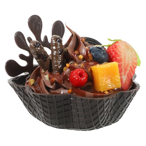 Supvox Multifunktionales Gefälschtes Realistisches Eismodell Kreative Foto Requisite Dessertmodell Für Ausstellungen Und Miniaturhäuser Supvox Multifunktionales Gefälschtes Realistisches Eismodell Kreative Foto Requisite Dessertmodell Für Ausstellungen Und Miniaturhäuser von Supvox