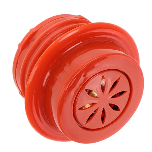 Supvox Musik Quetschgeräuschemacher Quetschmusik Zubehör Press Sounder Quetschgeräusche Sound Sounder Quetschboxen Teil Kunststoff Rot von Supvox