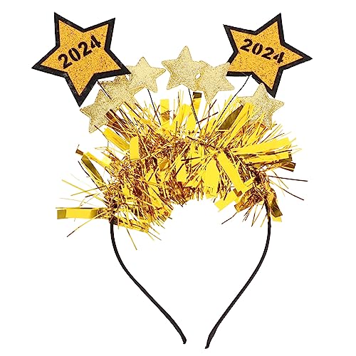 Supvox Neujahr Haarreif mit Glitzer Sterne Design Party Haarschmuck für Silvester und Neujahr Leicht und Bequem für Feierlichkeiten und Kreative Überraschungen Supvox Neujahr Haarreif mit Glitzer Sterne Design Party Haarschmuck für Silvester und Neujahr Leicht und Bequem für Feierlichkeiten und Kreative Überraschungen von Supvox