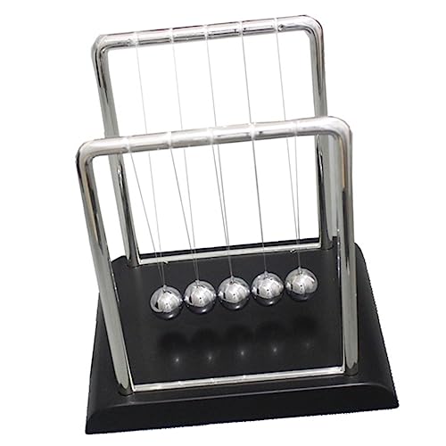 Supvox Newton Balance Ball Dekoration Einzigartiges Metall Desktop Physikspielzeug für Büro Schlafzimmer und Wohnzimmer Hochwertiges und Eisenmaterial Supvox Newton Balance Ball Dekoration Einzigartiges Metall Desktop Physikspielzeug für Büro Schlafzimmer und Wohnzimmer Hochwertiges und Eisenmaterial von Supvox