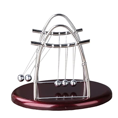 Supvox Newton Pendelspielzeug Kinetisches Schwingball Dekorationsspielzeug Für Erwachsene Lernspielzeug Für Energie Und Büro Und Zuhause Kleine Supvox Newton Pendelspielzeug Kinetisches Schwingball Dekorationsspielzeug Für Erwachsene Lernspielzeug Für Energie Und Büro Und Zuhause Kleine von Supvox