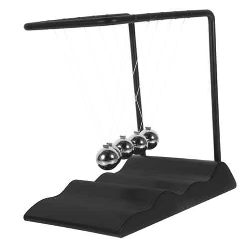 Supvox Newton Pool Ornamente Modell für wissenschaftliche Aktivitäten Wissenschaft Pendel Stahl Physik schwingende Bälle Newton-Pendelwiege pp Black Supvox Newton Pool Ornamente Modell für wissenschaftliche Aktivitäten Wissenschaft Pendel Stahl Physik schwingende Bälle Newton-Pendelwiege pp Black von Supvox